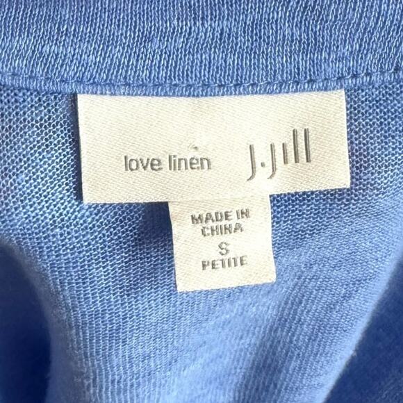 J. jill Love Linen 100% Linen Open Front Light Weight Beach Sweater Women's SP - Picture 7 of 8